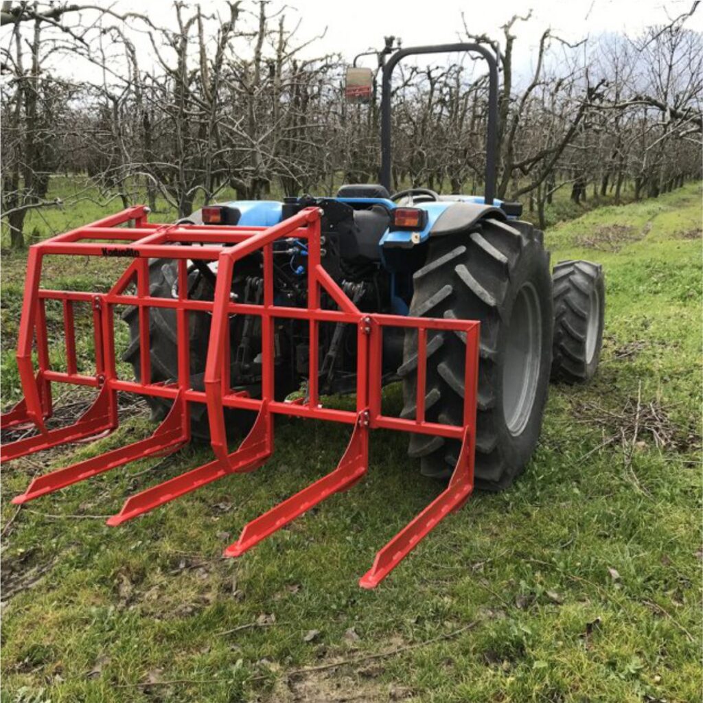 Kadioglu DT230 traktorske vile / grablje za iznosenje grana sa cilindrom za zatvaranje sirine od 135 do 230 cm Kadioglu DT230 traktorske vile / grablje za iznosenje grana sa cilindrom za zatvaranje sirine od 135 do 230 cm