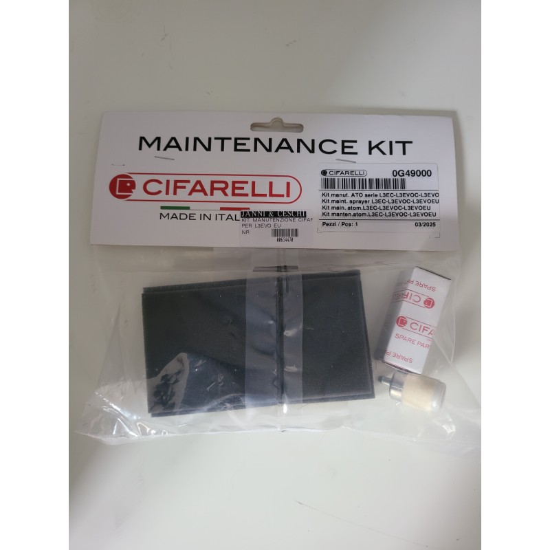 0G49000-set-za-odrzavanje-L3EVO-L3EVOEU-Cifarelli_1 Set filtera i svjećica za održavanje L3EVOEU Cifarelli