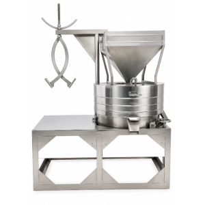 Mlin za žitarice sa prirodnim kamenom Ø800 mm - inox
